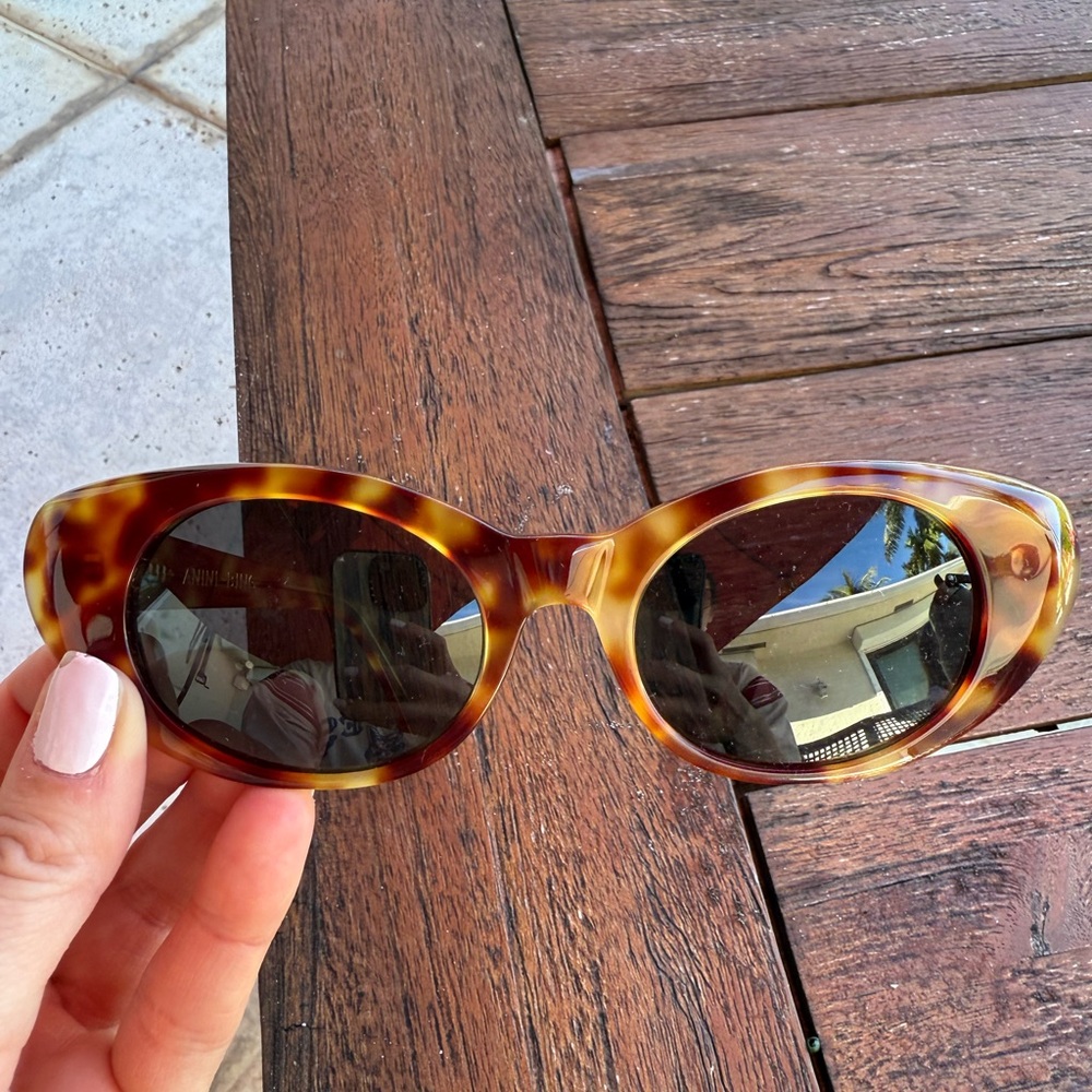 Anine Bing Tortoiseshell Sunglasses